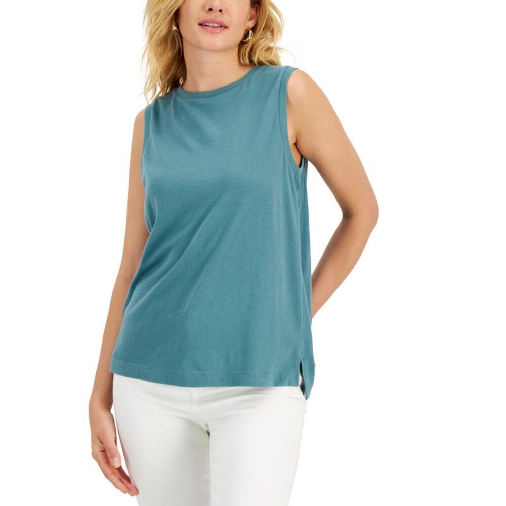 Style & Co Womens Sleeveless Top